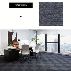 10pcs Self Adhesive Tile Carpet - Easy Install, Durable, Non-slip