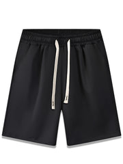 Men's Casual Shorts Elastic Waist Workout Short Pants