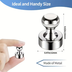 10pcs Strong Magnetic Pushpin for Whiteboard Office Pain