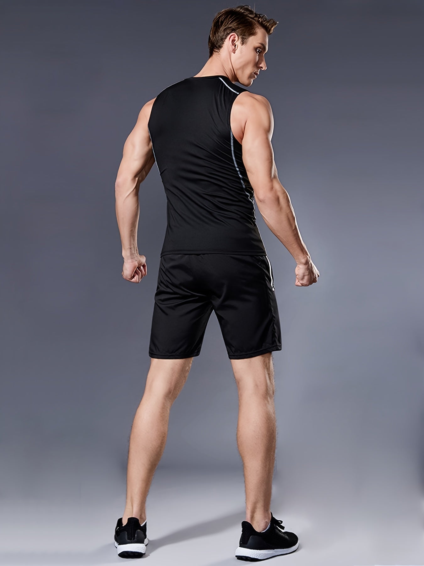 Men's Compression Sport Tank Top Quick Drying Vest