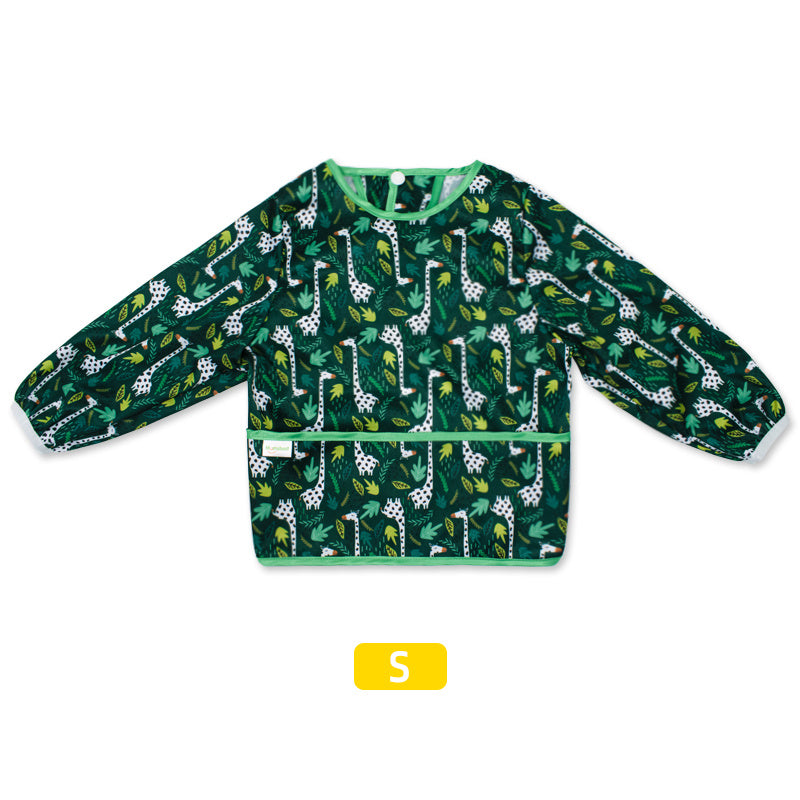 Mumsbest Waterproof Sleeved Bib - Perfect for Babies & Toddlers