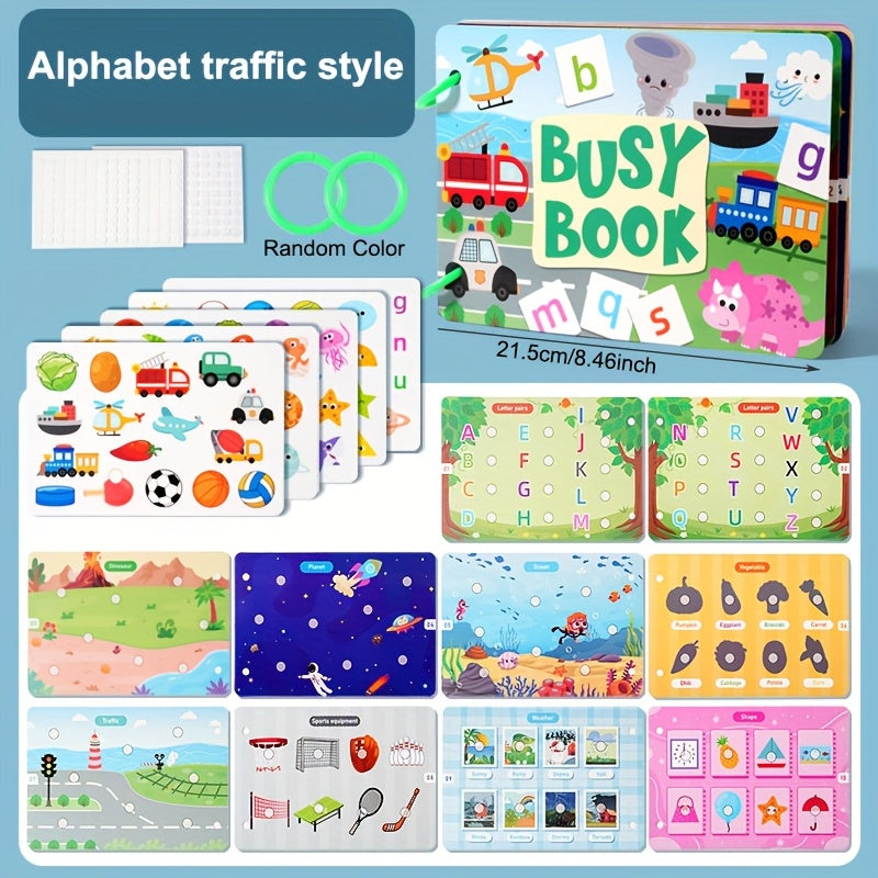 Interactive Reusable Quiet Book for Learning
