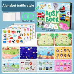 Interactive Reusable Quiet Book for Learning