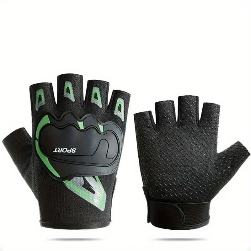 Cycling Tactical Gloves Non-slip Half Finger Fitness Fighting Gloves