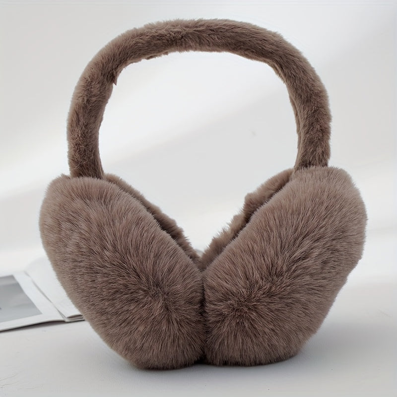 Unisex Soft Earmuffs Warm Folding Earmuffs Outdoor Winter Comfortable Warm