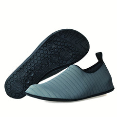 Men's No Tie Slip On Aqua Wading Shoes Casual Outdoor Walking Shoes