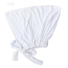 Adjustable Inner Under Hijab Cap With Ties Back Under Scarf Solid Bonnet Caps