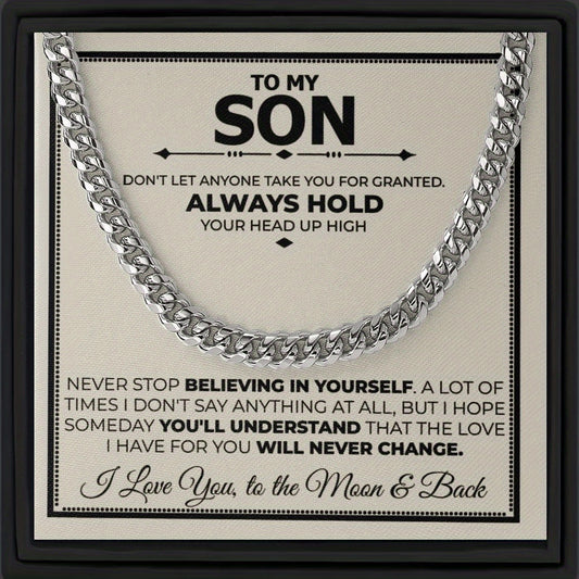 Stylish Hip Hop Chain Necklace Stainless Steel Decorative Accessories