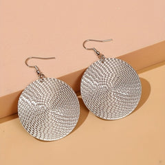 Boho Minimalist Round Dangle Earrings Gift
