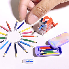 Dollhouse Pencils Mixed Assorted Sizes Decorative Micro Scale Stationery Props