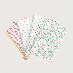 DIY Canvas Cosmetic Bag Zipper Makeup Pouch Travel Coin Purse