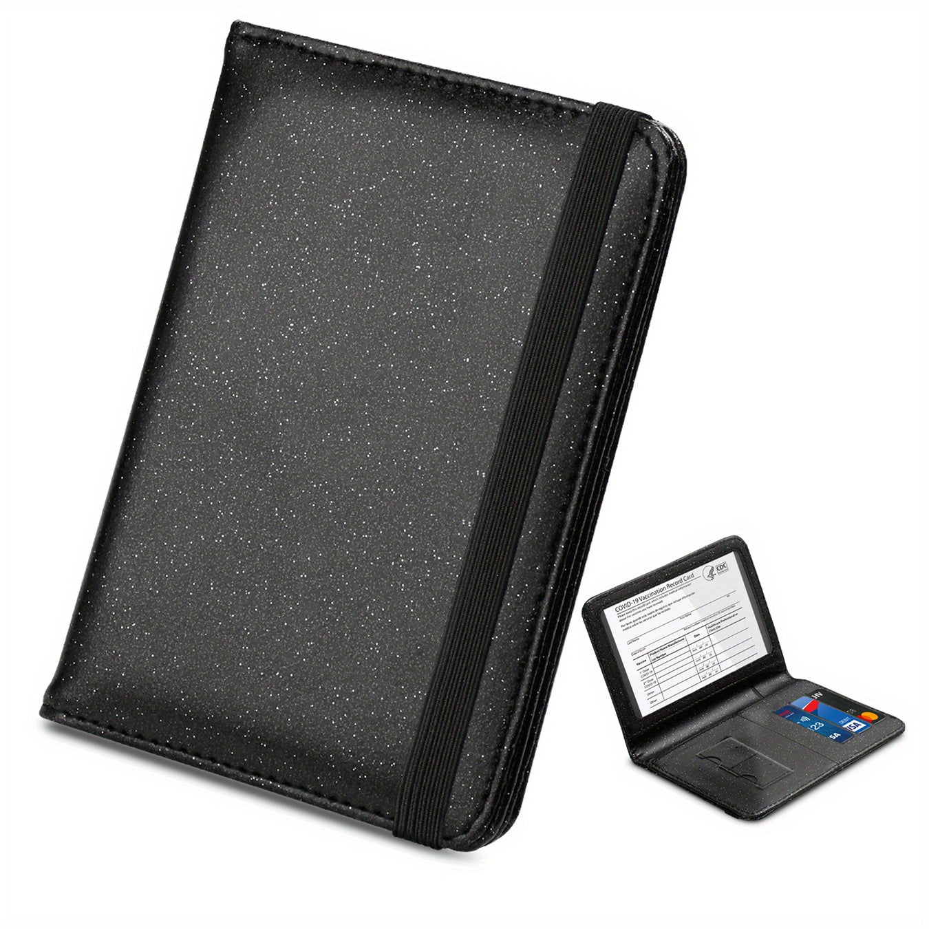 Passport Wallet Holder PU Leather Waterproof Travel Case