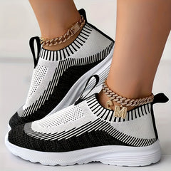 Women's Lightweight Comfort Running Shoes Breathable Slip-on Sneakers
