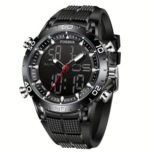 Women's Sports Dual Display Quartz Watch Waterproof Digital Electronic