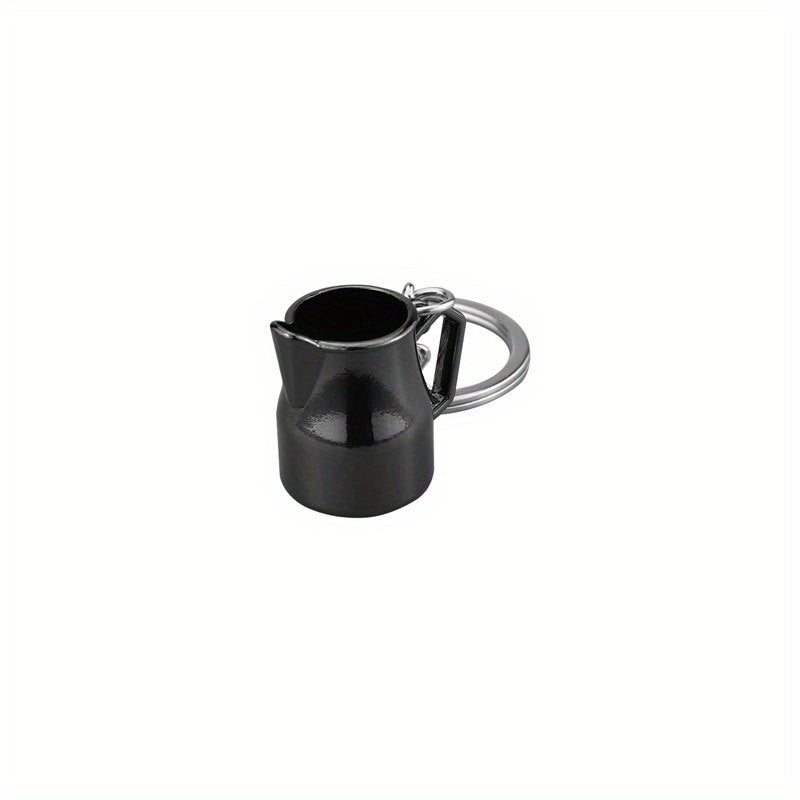 3D Coffee Cup Keychain - Kitchen Utensil Accessory for Coffee