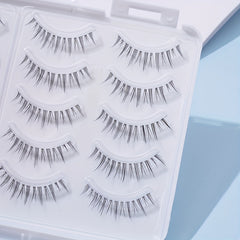 20 Pairs Fluffy Natural False Eyelashes Pack