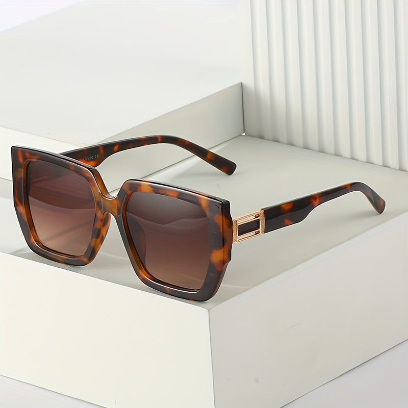 Retro Square Sunglasses UV400 Shades for Summer Outdoor Travel