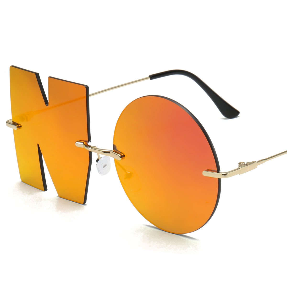 Stylish Metal Legs Men's Glasses for Daily, Travel, Party