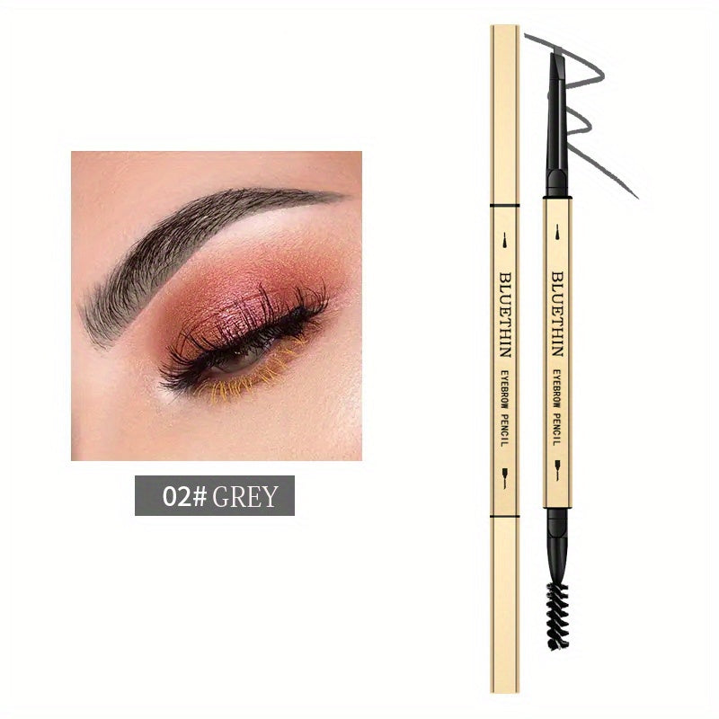 Triangle Eyebrow Pencil Gray Brown Flaxen Golden