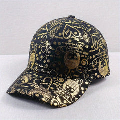 Hot Stamp Graffiti Baseball Cap Solid Sun Hat Hip Hop Dad Hats For Women
