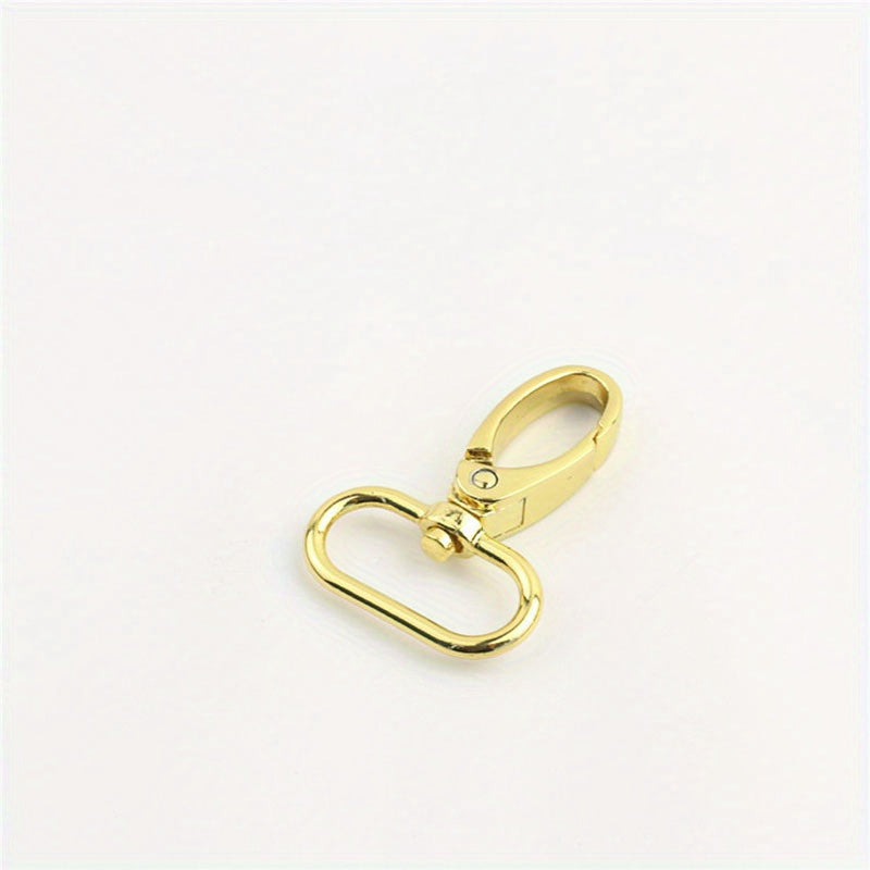10PCS 25mm Metal Swivel Lobster Clasp Bag Strap Hook Buckles DIY Snap Hooks