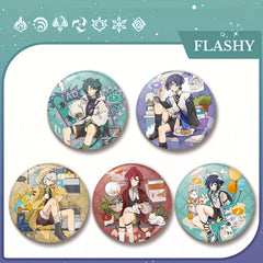 Game Cartoon Badges Character Figure Anime Pendant Decoration