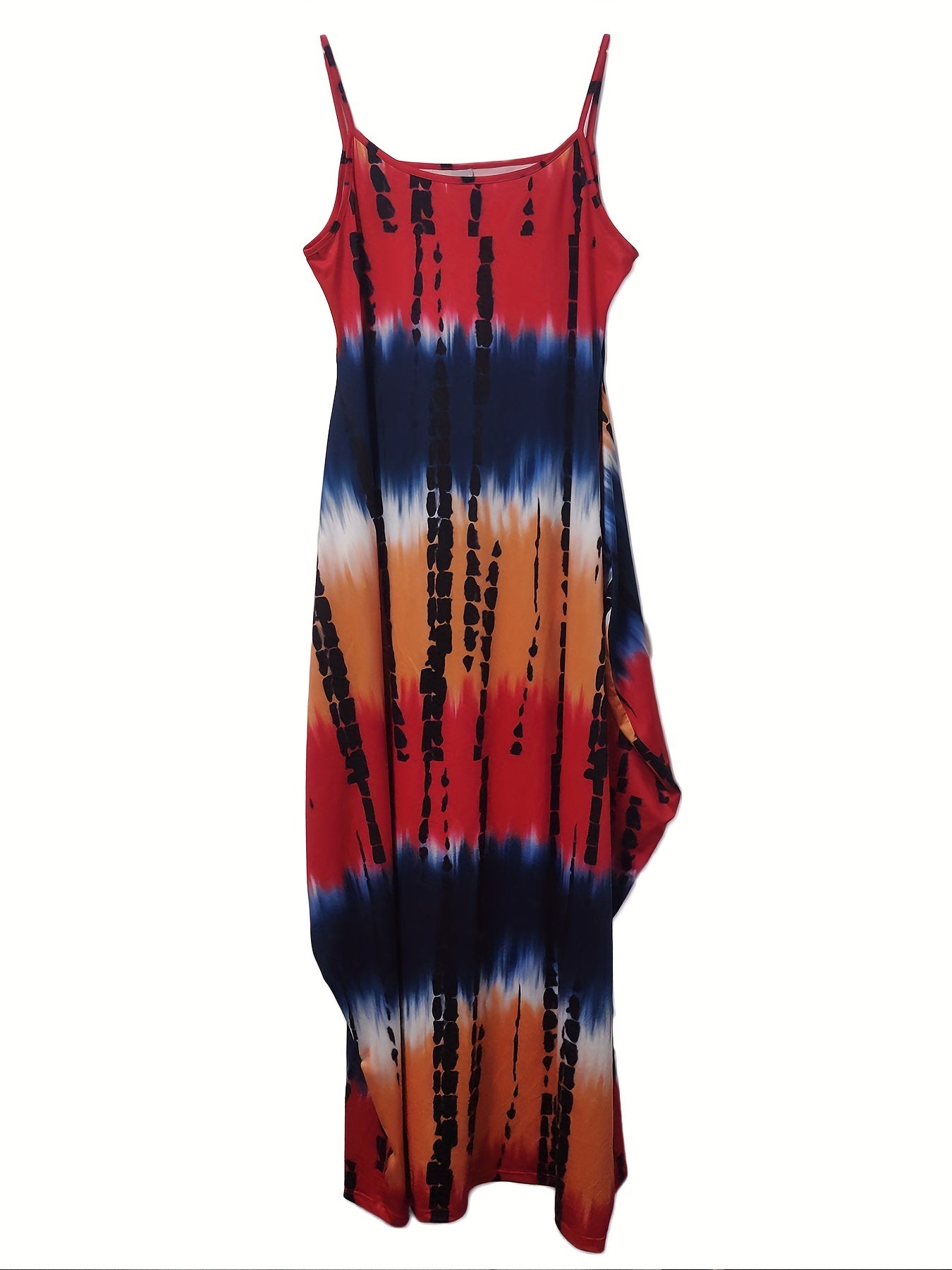  Tie Dye Maxi Cami Dress