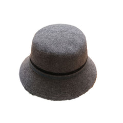 Woolen Round Top Bucket Hat for Her