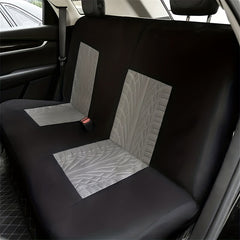 Red Butterfly Embroidery Car Seat Cover Set - Protects Seats From Stains