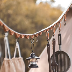 Outdoor Leather Hanging Rope Camping Accessories