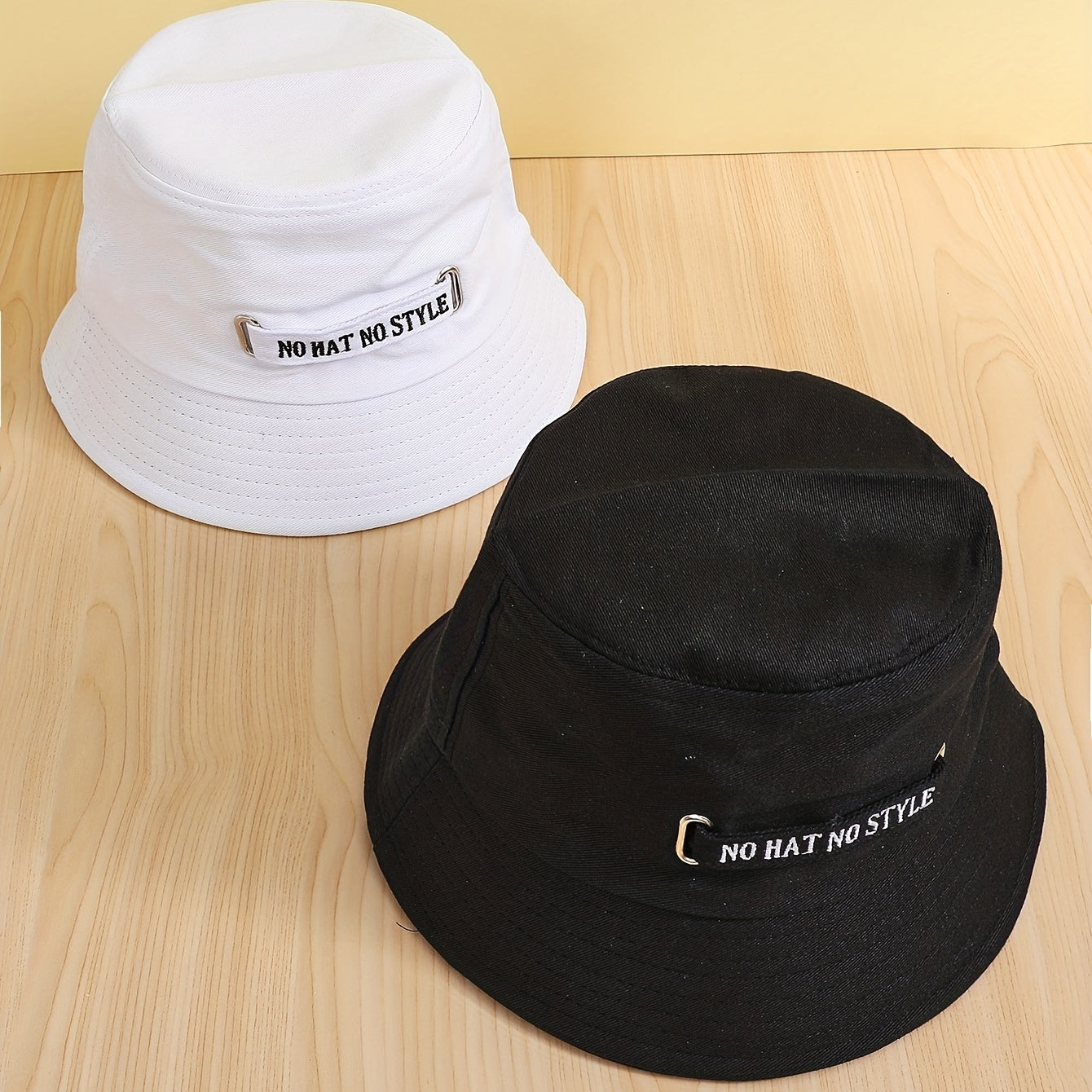 Kpop Couple Bucket Hat Solid Unisex Sunscreen Fisherman Cap
