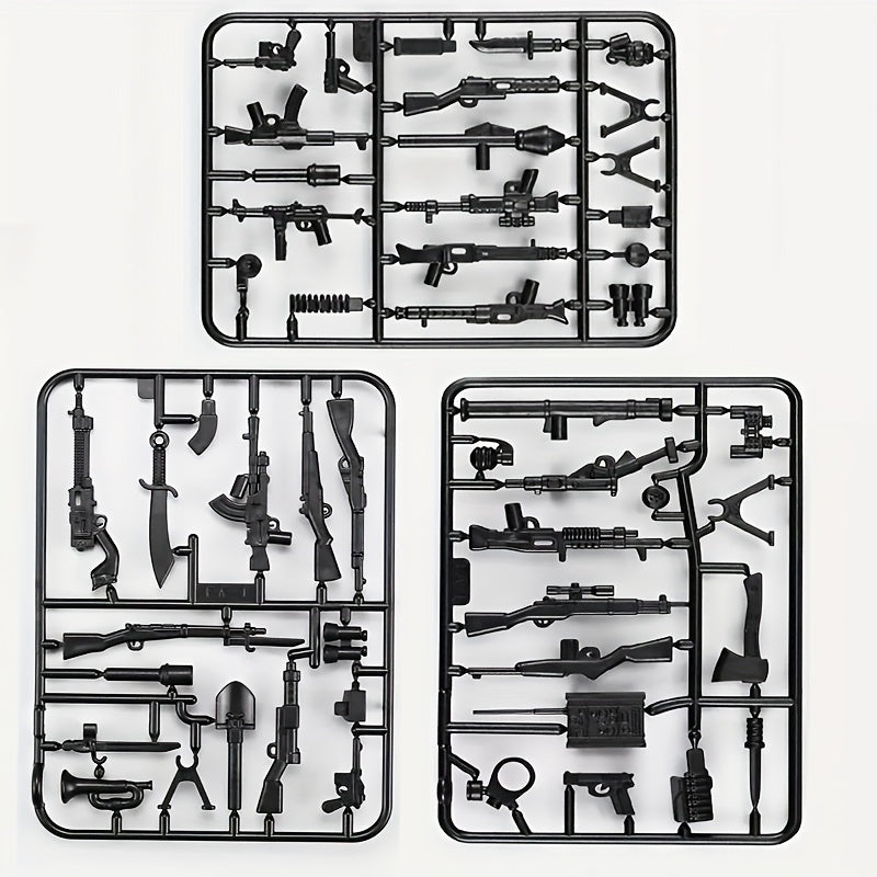 53 Weapon Parts for Various Weapons and Equipment