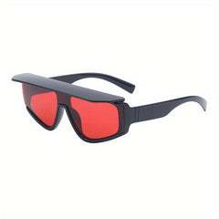 UV Protection Sunglasses with Hooded Curtain for Men and Women