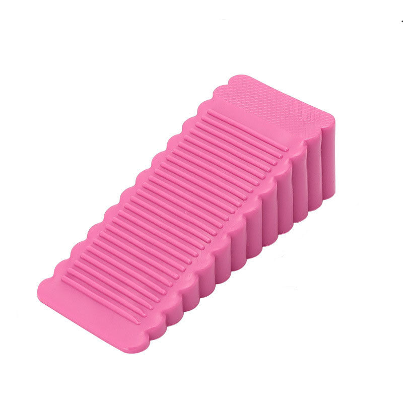 Door Bottom Stop Door Wedge Windproof Fixed Rubber for Door Gap Up to 1