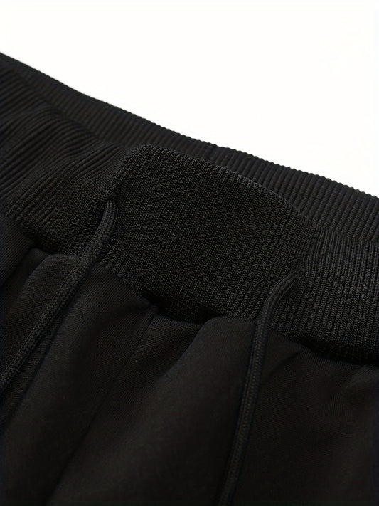 Breathable Slim Fit Joggers with Drawstring for Men