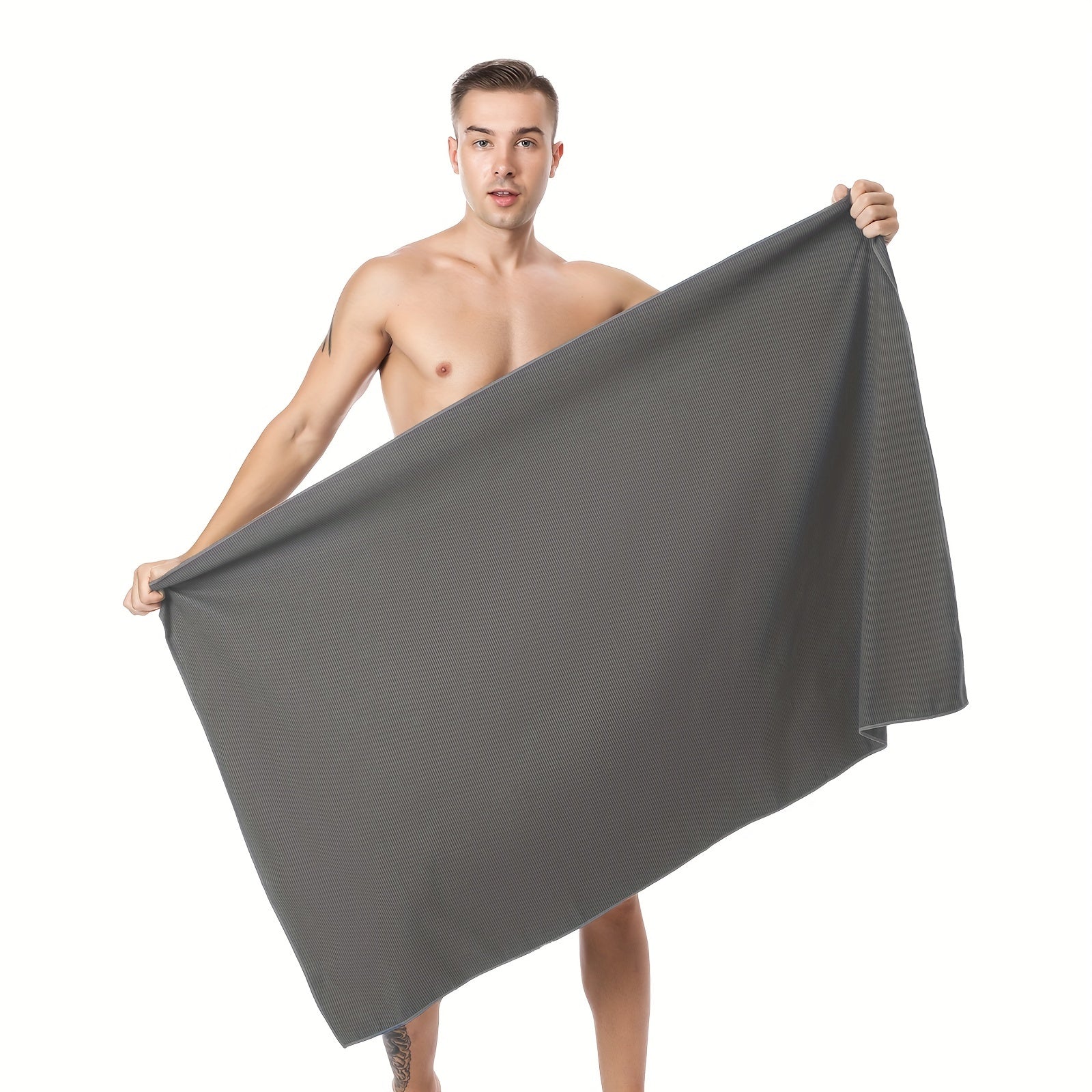 Quick Drying Bath Towel Soft Microfiber Lightweight Highly Absorbent