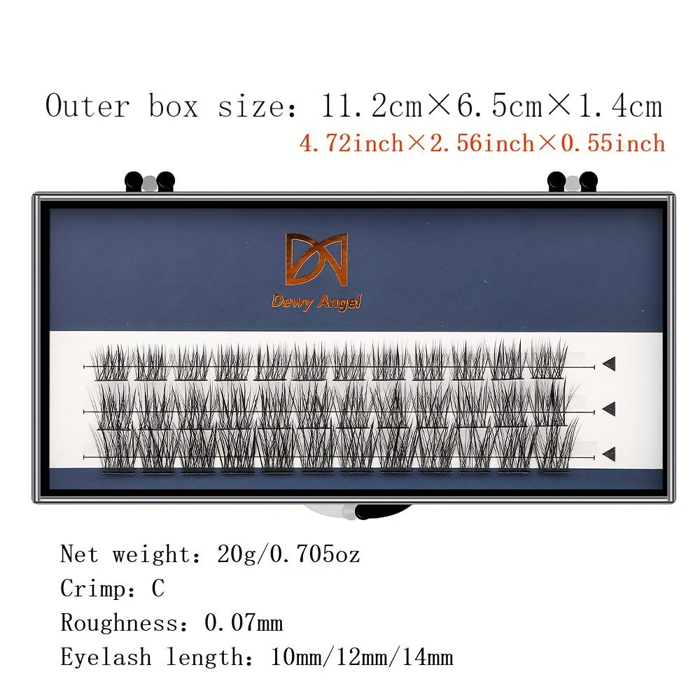 Slender Cluster Lashes Self Grafting False Eyelashes Extension