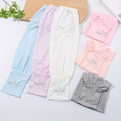 Cartoon Rabbit Arm Sleeves Unisex Sunscreen Ice Sleeves Outdoor Protection