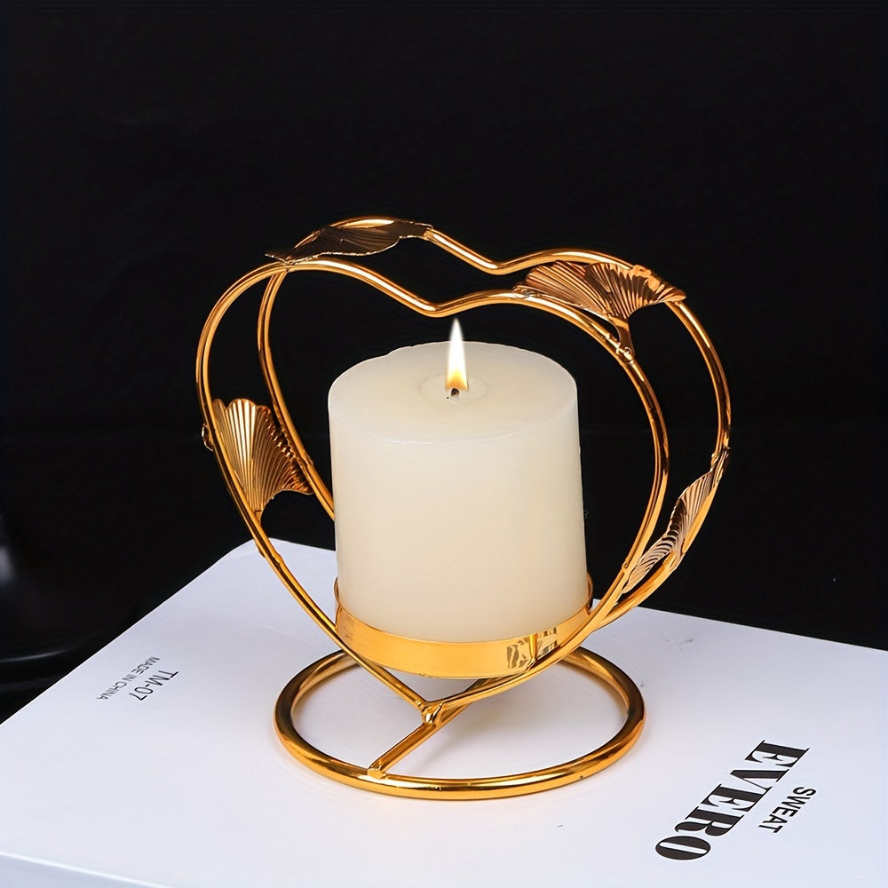 Nordic Iron Candle Holder for Living Room Decor