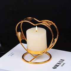 Nordic Iron Candle Holder for Living Room Decor