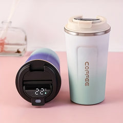 500ml Leakproof Stainless Steel Water Bottle Gradient Insulated Cup