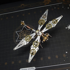 3D Metal Dragonfly Steampunk Puzzle DIY Insect Model