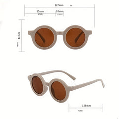 Cartoon Round Sunglasses UV Protection Kids Accessories
