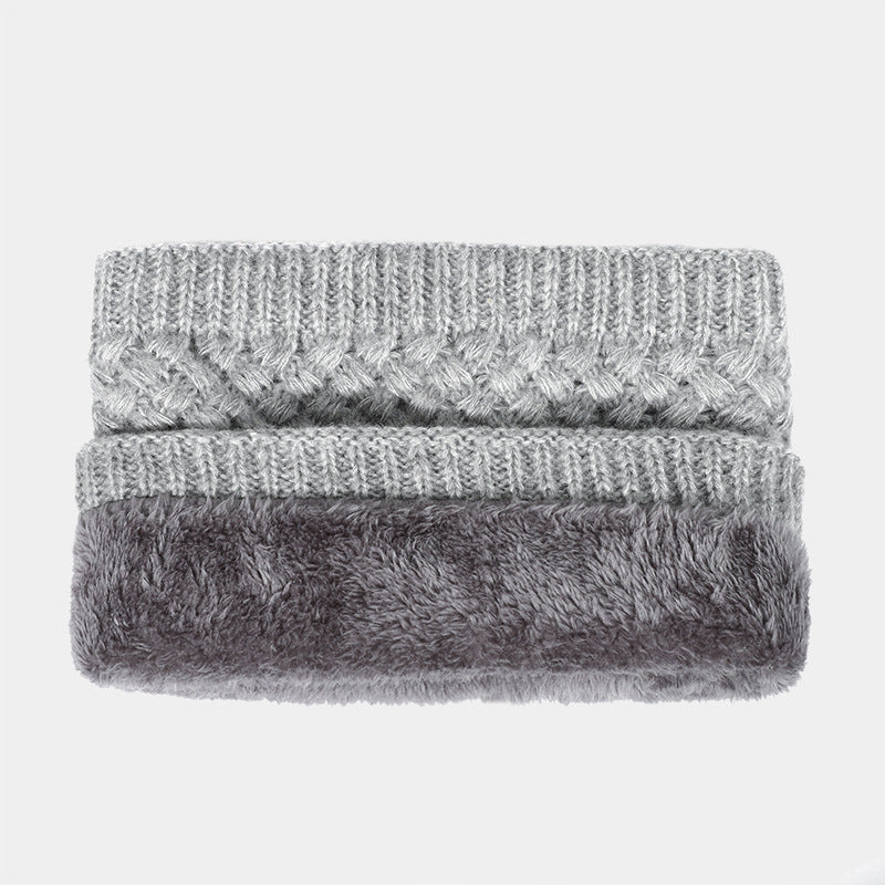 Thickened Winter Windproof Knitted Wool Neck Cover