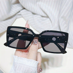 Large Square Sunglasses Anti Glare UV400 Sun Shades For Driving