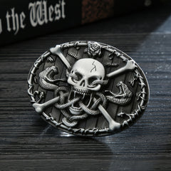 Personalised Casual Western Cowboy Belt Buckle for Men