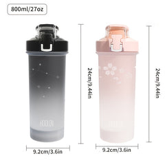 Protein Shaker Cup - Portable Sports Water Cup