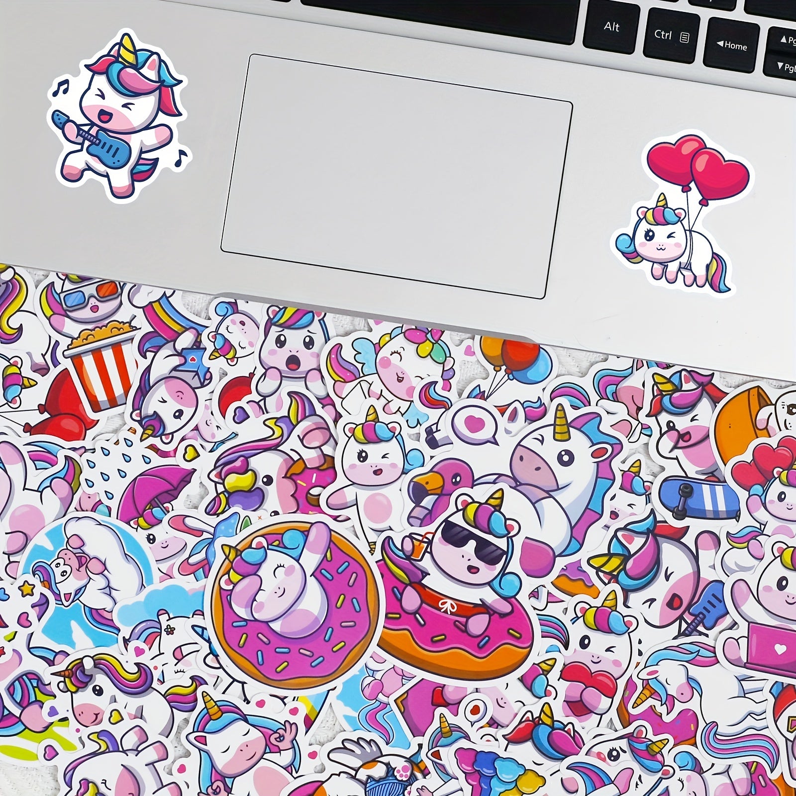50pcs Unicorn Stickers Waterproof Vinyl Stickers Pack For Adults