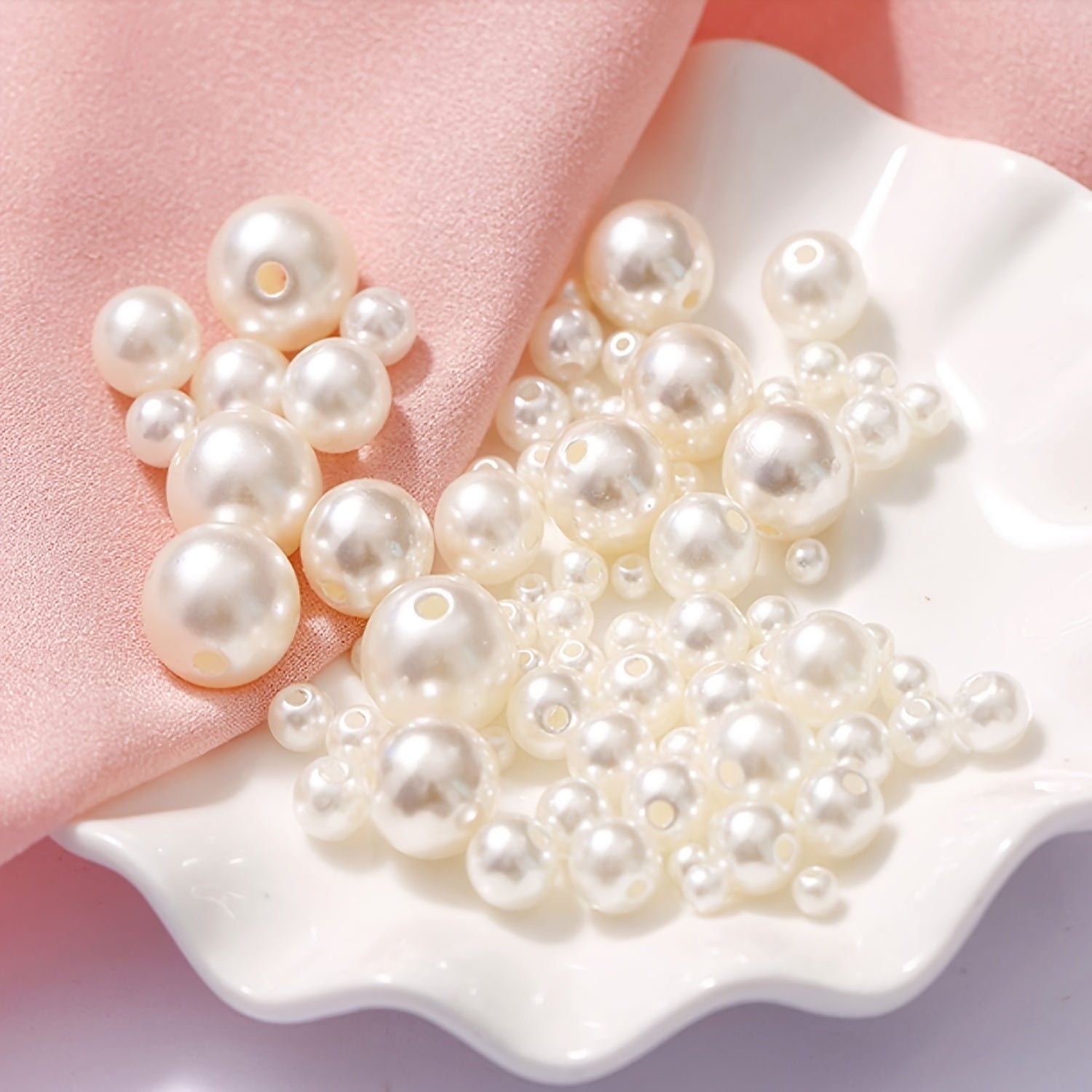 Assorted ABS Artificial Pearls for DIY Jewelry Making