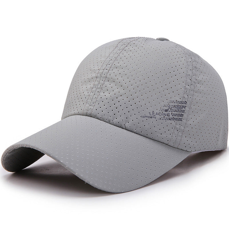 Men's Outdoor Sunshade Peaked Cap Quick Dry Baseball Cap